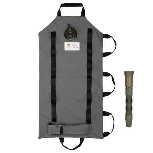 BeesMith 5 Gallon Armadillo Bag Double Wear Resistant Collapsible Utility Bladder for Safe Transportation and Storage of Automotive Fluids for Motorcycles ATVs UTVs
