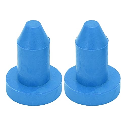 Kayak Drain Plugs Rubber Stoppers Push in Waterproof Drainage Hole Covers for Sundolphin Kayaks Fishing Boats and Pedal Boats Material Neoprene Size 22mm 12mm 25mm Pack of 2 (Blue)