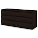 Tvilum 7029620 Scottsdale 6 Drawer Double Dresser, Coffee