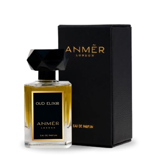 London Oud Elixir Extrait De Parfum Luxury Perfume with Rose, Patchouli, Musk | Premium Long Lasting Oud & Floral Fragrance for Men & Women, 50ML