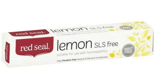 Red Seal Natural Lemon SLS Free Toothpaste That's Mint-free Cover