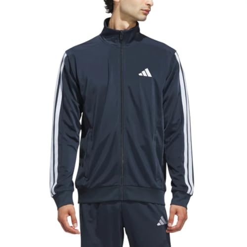 Image of adidas Men's Essentials Warm-up 3-stripes Track Top