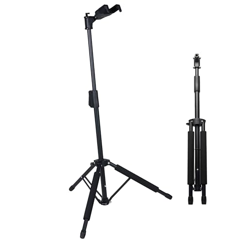 Sondery Guitar Stand for Any Guitar, Bass with Any finish, Foldable Adjustable Auto-locking Tripod Floor Stand