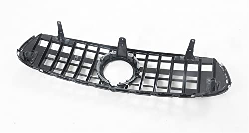 Grille avant Benz X253 W253 GLC 2020 maille argentée style GT avec trou caméra