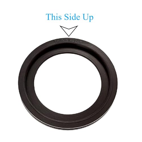 Image of YSIL RV Toilet Seal Flush Ball Seal Gasket Kit for Dometic 300 /310 /320 2PCS | Replacement 385311658, High-Grade Rubber, Toilet Seal Parts Solve The Leakage Problem for Camper /Travel Trailers