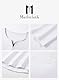 Meilicloth Langarmshirt Herren T Shirt Langarm V Ausschnitt Shirt Herren Oberteile Baumwolle Longsleeve Basic Sweatshirt Freizeit Pullover Soft Herbst Winter Mode A Weiß M