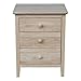 International Concepts BD-8013 Nightstand with 3 Drawers, Standard