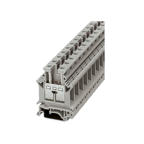 Bornier de traversée UK 16 N raccordement à vis bloc jonction rail DIN 16mm2