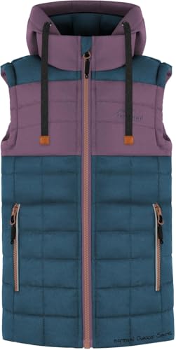 normani Kinder Winterweste Steppweste mit Kapuze Kapuzenweste Ärmellose...