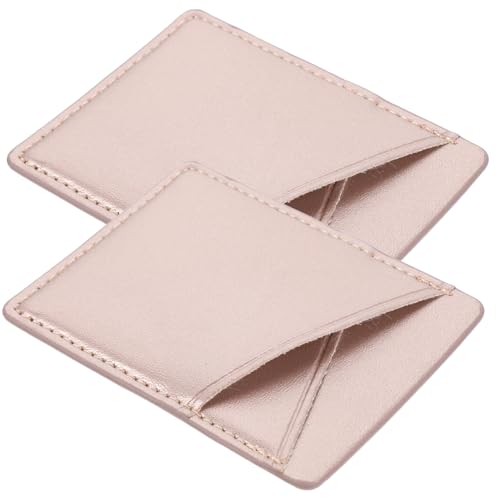 Alipis Portafoglio Adesivo Posteriore Per Telefono 2 Scomparti in Pu Ultra Sottile, Tasca Portacarte e Porta Monete, Compatibile Smartphone, Comodo Per Uso Quotidiano e Viaggi