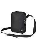 jack wolfskin umhängetasche heathrow Drei Kartenfächer Jack Wolfskin Unisex Gadgetary Umhängetasche, Black, ONE Size