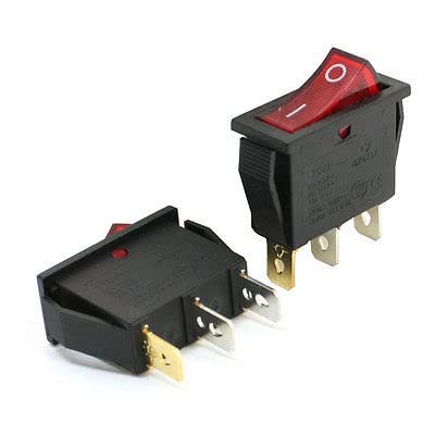 Interrupteur rocker AC 250V pour réparer les appareils de la cuisine