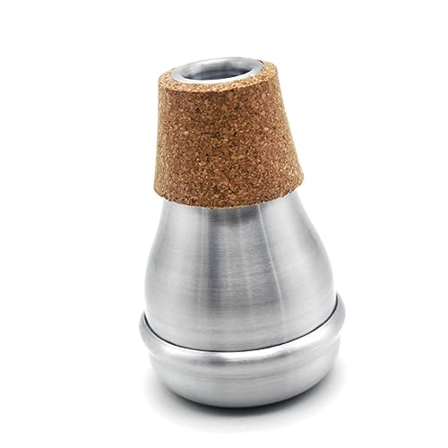 SHOWERORO Portable Trumpet Mute Device Lightweight Silencer for Quiet Practice Compatible with All Trumpets Durable Construction for Nighttime Use