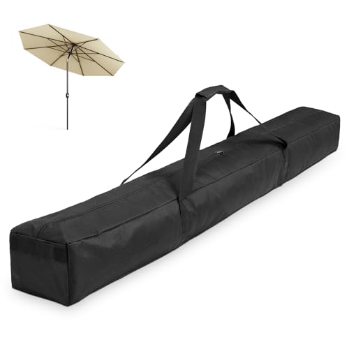Loenel Patio Umbrella Storage Bag, 67 Inch Waterproof Outdoor Beach Umbrella Carrying Bag, Traveling Oversized Hammock Umbrella Bag - 67
