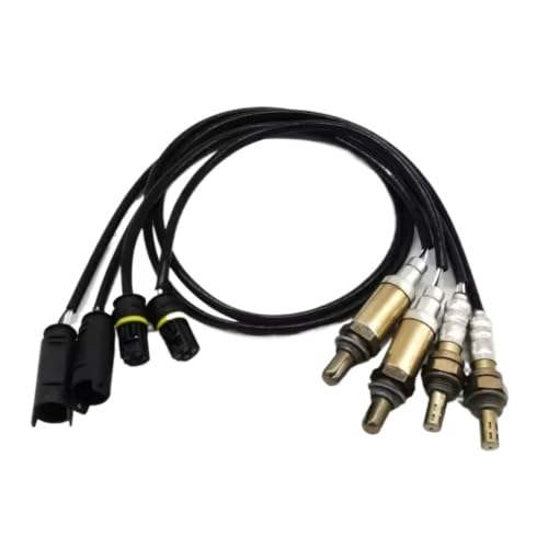 Capteur d'oxygène E39 E46 pour BMW 520i 525i 530i 320i - Lot de 4 sondes lambda 11781433075