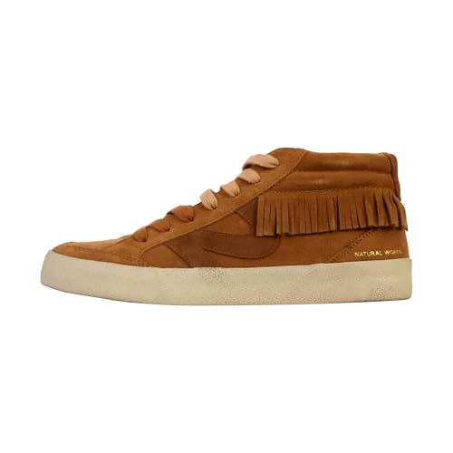 Zapatillas Altas Cuero Natural World