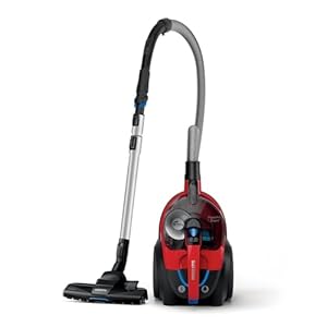 Philips Powerpro Expert Stofzuiger zonder Zak – 900 W Vermogen met H13-Allergiefilter en Triactive-Mondstuk (Fc9729/09)