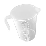 Fournitures d'aquarium : la surface de la tasse à mesurer est lisse pour éviter que les taches ne collent à la tasse à mesurer, mesures faciles à lire, outil de capture de poissons