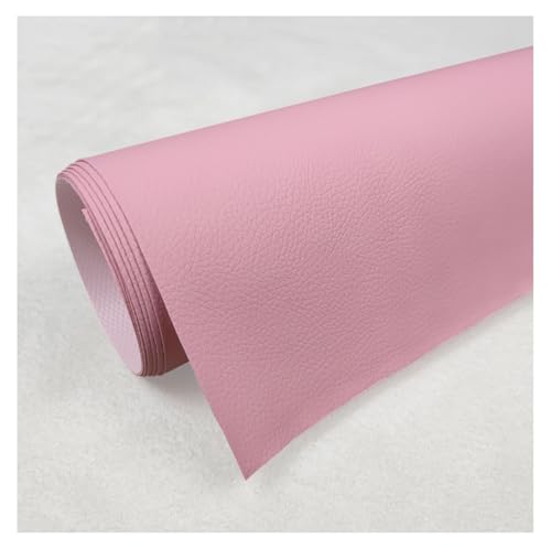 Tissu simili cuir souple rose résistant à l'eau pour protéger vos meubles contre les taches