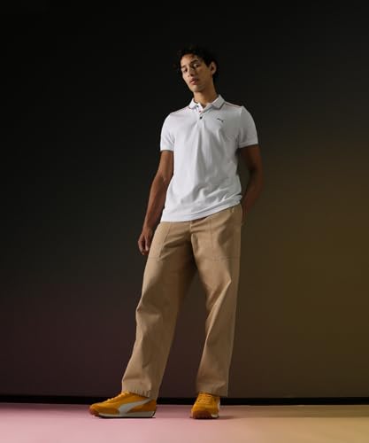 Image of Puma Men's Solid Slim Fit T-Shirt