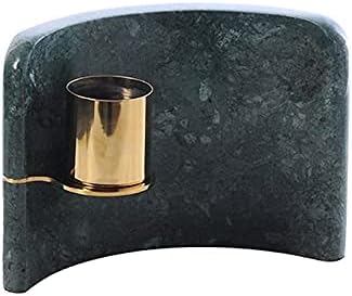 candle-holder Creative Marble Candlestick Decoration Dining Table Lamp Luxury Decoration Simple Modern Home Living Room Bedroom Decoration candlestick(B)