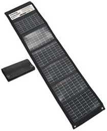 Solar Charger, Foldable, 4AA, Blk, 31.5x5.5