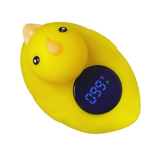 Lucmodns Baby Bath Thermometer - Accurate Water Temperature Monitor, Fun Floating Toys Design,Bathtub Thermometer Suitable for Infants and Young Children,Safe Bath