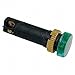 Raised Indicator Light,12mm,24V,Green