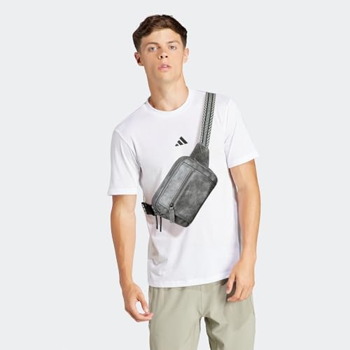 Image of LATMAP 3L TRIPLE ZIP Fanny Packs Belt Bag For Women Men Crossbody Waist Pack Sling Chest Bum Travel Bag Purse Faux Leather Fashion Cute Dark Grey