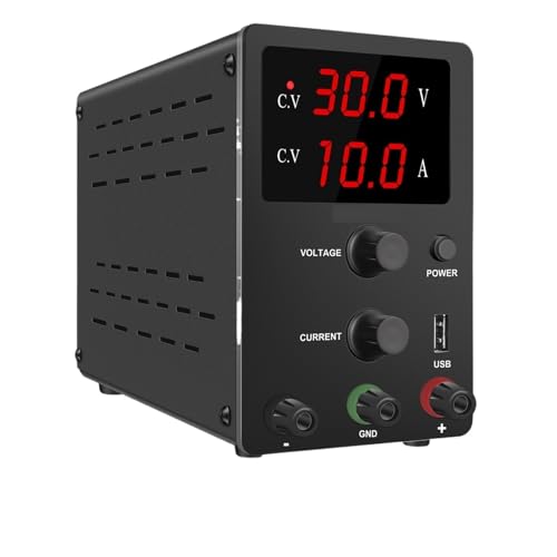 YVAAASIYC AC/DC einstellbares Labor-Schaltnetzteil 30 V 60 V 120 V for Laptop, Handy, Computer, PCB-Reparatur und Aufladen(3digits 30V10A Black,AC 220-V) YVAAASIYC AC/DC einstellbares Labor-Schaltnetzteil 30 V 60 V 120 V for Laptop, Handy, Computer, PCB-Reparatur und Aufladen(3digits 30V10A Black,AC 220-V)