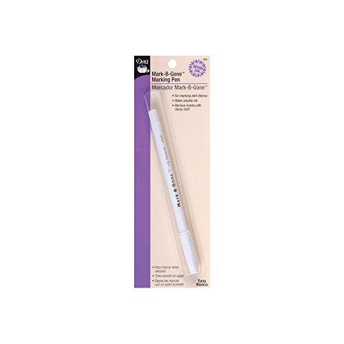 Dritz 692 Mark-B-Gone Marking Pen, White, 1 Count (Pack of 1) by Dritz - Used condition - US$7.00