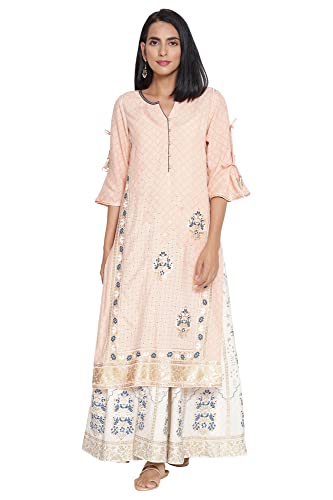 Image of Aurelia Women's Rayon Printed Regular Kurta