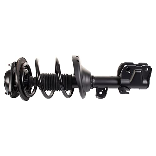 Image of TRQ Complete Strut Assembly and Shock Absorber Kit Complete Strut and Coil Spring Assembly Shock Spring Compatible with 2015-2017 Subaru Legacy