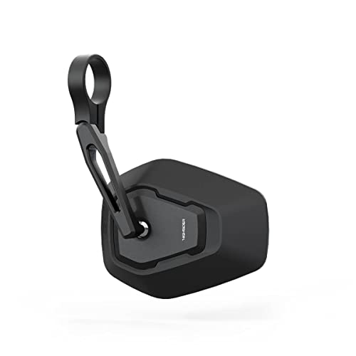 HIGHSIDER Esagano-RS Motorrad Lenkerendenspiegel, kurz, E-geprüft (Stück) (schwarz/schwarz)