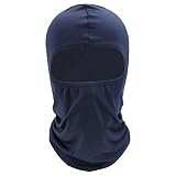 Cabilock Elastischem Material Motorrad Blau Vollgesichtsmaske, für Fahrten