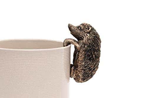 Pot Buddies Handmade Hedgehog Figure Plant Pot Hanger - Decorative Hanging Garden Ornament - Flower Planter Figurine