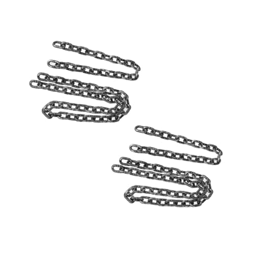 Chaînes de Déguisement Halloween Plastique Kisangel : Pack de 4 Accessoires de Prisonnier Légers