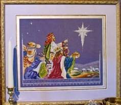 Three Wisemen, Cross Stitch from Stoney Creek