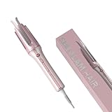 SHEGLAM Rizador automático de con revestimiento de cerámica Rosa, calentamiento rápido – Enrollador de rizos giratorio automático para rizos (25mm)
