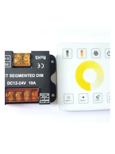 Panneau tactile 10A86 variateur de lumière et contrôleur LED double température