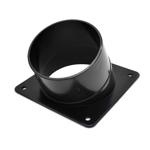 Big Horn 11428 4-Inch Dust Port with 4 Mounting Holes
