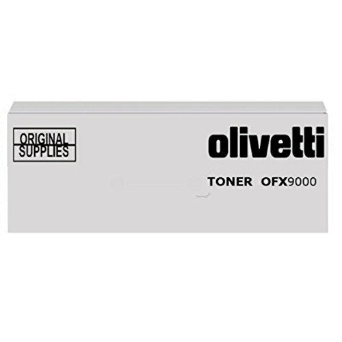 Toner Olivetti OFX 9000 d'origine noir | Lot de 2 cartouches pour fax de bureau