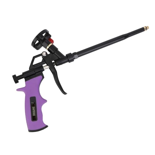 Schaumpistole PU Schaumpistole DAFEIKE Schaumpistole Bauschaum Ausfahren 63cm Sprühschaum Isolierung Pistole Lila