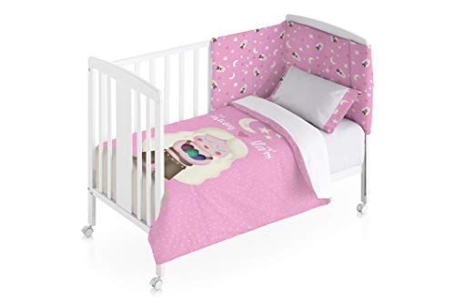 frikids Baby of Thrones  Housse de couette lit rose