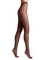Conte elegant matte Damenstrumpfhose mit Seideneffekt - NUANCE 40 DEN - verstärkte Feinstrumpfhose Damen Strumpfhose extrem elastisch - Farbe Mocca Größe 3