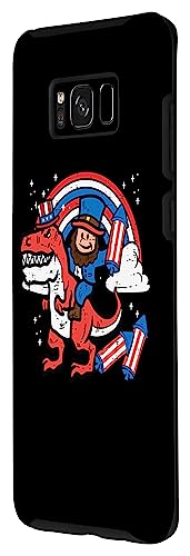 Galaxy S8+ 4Th Of July Uncle Sam Dino Funny Patriotic Boys Kids Youth Case #TOP1