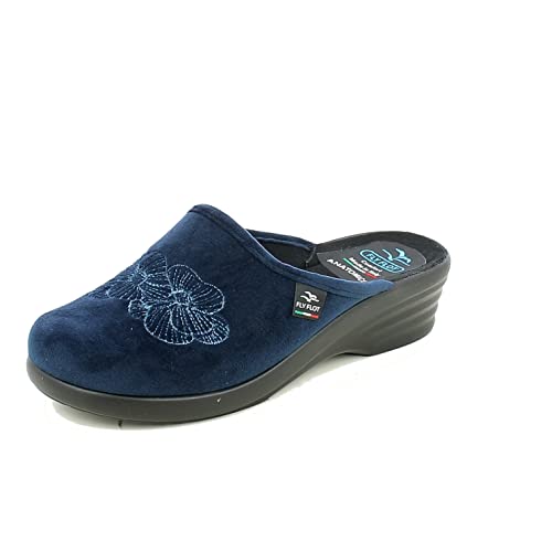 Fly Flot L8S31 PD Blu Ciabatte Pantofole Invernali...
