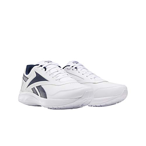 Reebok Mens Walk Ultra 7 DMX MAX, White/Conavy/Croyal, 11.5