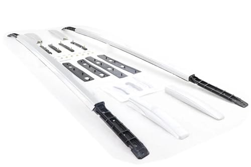 Barre de toit en aluminium le plus épais pour Mitsubishi Outlander finition premium argent