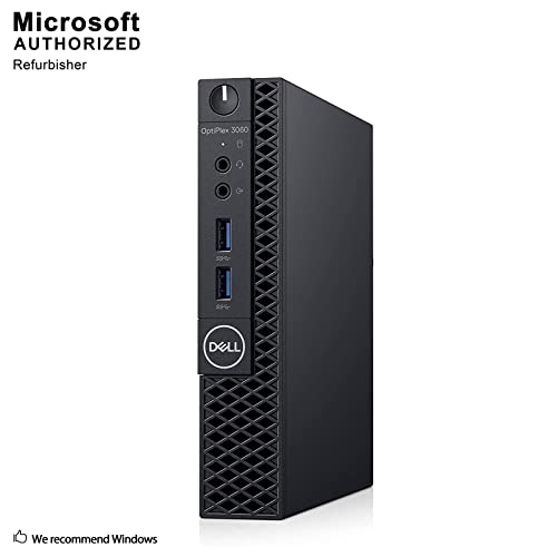 Dell Op3060Mffxkf5K Optiplex 3060 Xkf5K Micro Pc With Intel Core I5-8500T 2.1 Ghz Hexa-Core, 8Gb Ram, 256Gb Ssd, Windows 10 Pro 64-Bit (Renewed) #TOP1